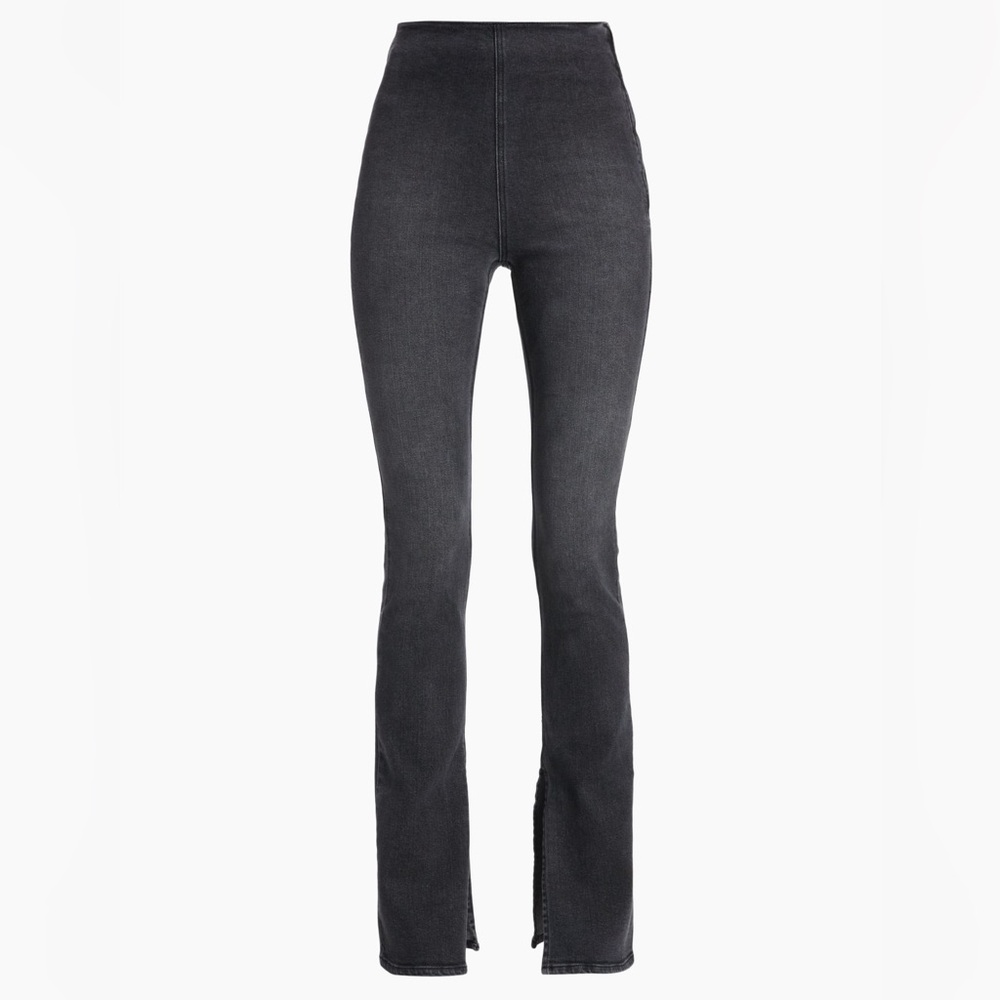 NWT EB Denim High Rise Stretch Split Hem Jeggings in Gradeschool